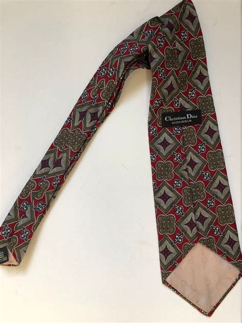 men's dior tie|vintage dior tie.